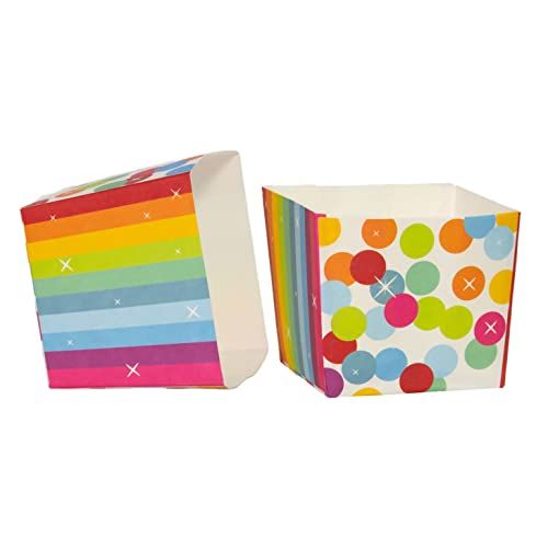 Folat - Snoepbakjes Rainbow Bday - 5 stuks - Multicolor