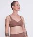 Sloggi Romance Soft Bra BH zonder beugel - Zonder vulling en niet voorgevormde kanten Bh - Zwart - Wit - 70A