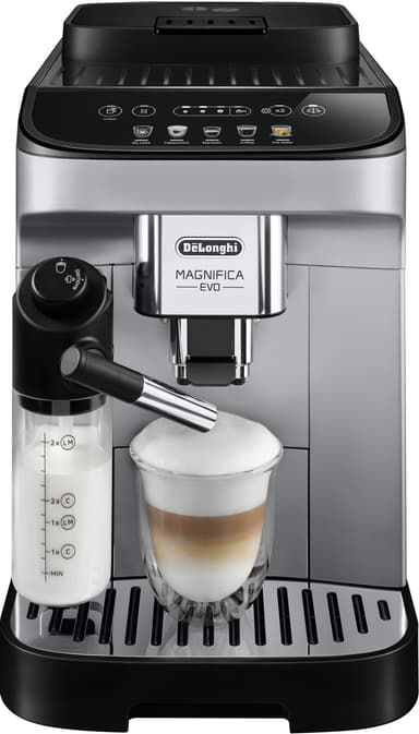De'Longhi Magnifica Evo ECAM290.61.SB Volautomatische Espressomachine - Zilver