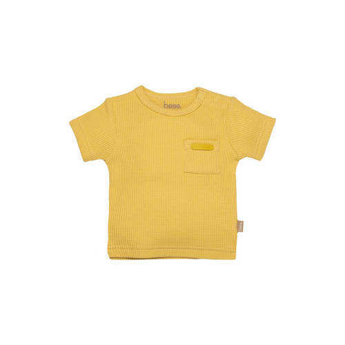 BESS BESS baby T-shirt geel