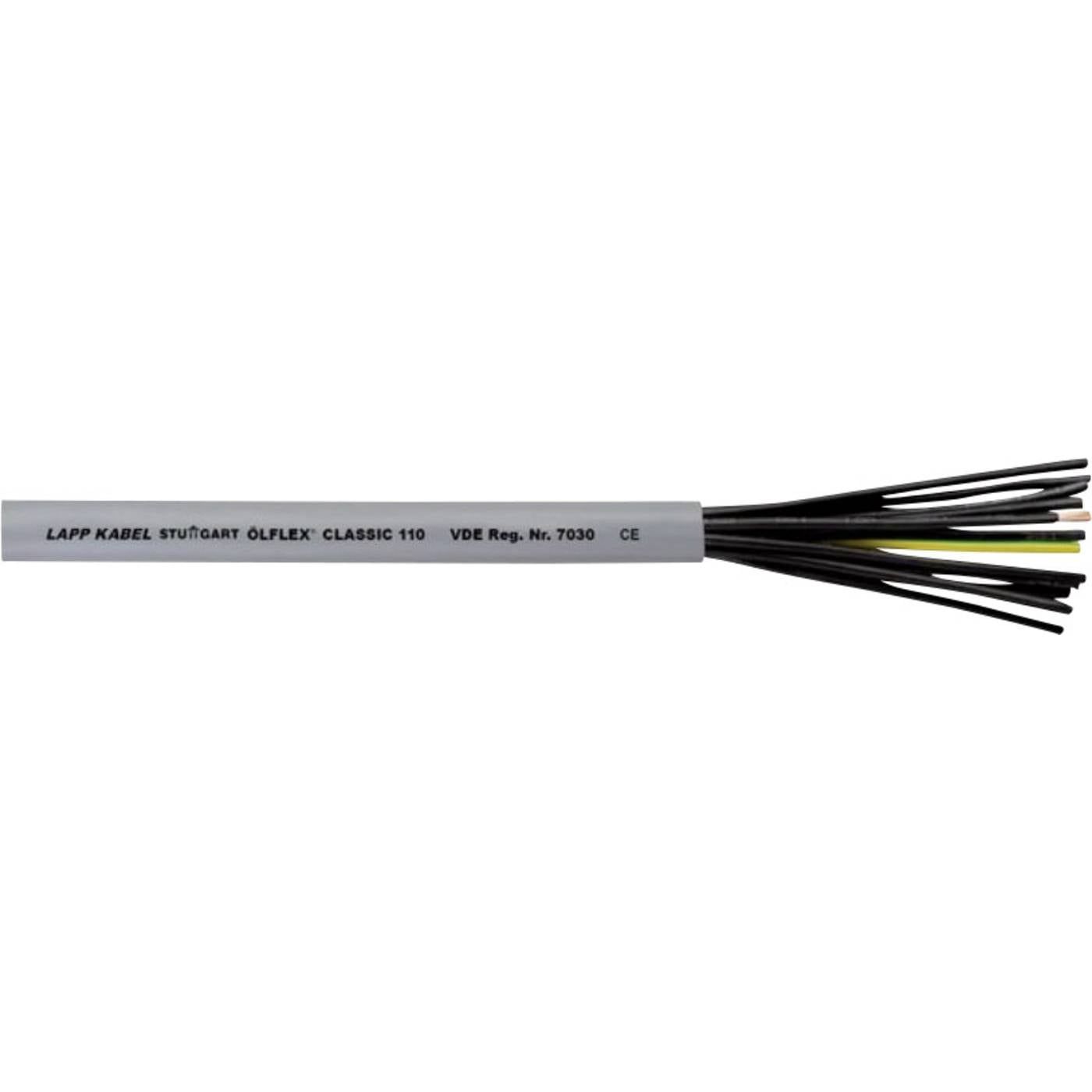 Lapp ÖLFLEX® CLASSIC 110 Stuurstroomkabel 5 G 1.5 mm² Grijs 1119305/25 25 m