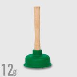 La Briantina 1 afvoerreiniger, hout, groen, diameter 12 cm