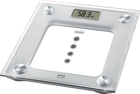 Tefal Atlantis Personenweegschaal - Digitaal - 160 kg