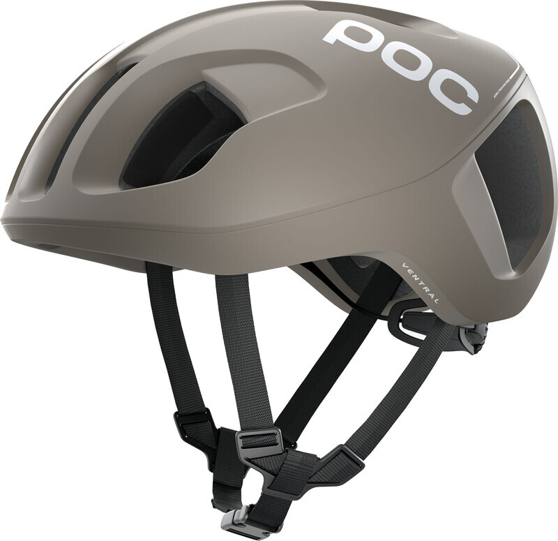 POC Ventral Spin Fietshelm, moonstone grey matt