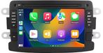 Happiq Autoradio avec Bluetooth - Carplay - Pour Renault / Dacia Duster / Sandero / Captur / Xray / Logan 2 / Symbool / Dokker - Convient pour Apple et Android - Stéréo - Navigation