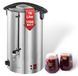 OEM Warme drank- en glühweinautomaten, 16 liter, 1500 watt, roestvrij staal
