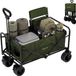 LifeGoods Chariot pliable - Vert