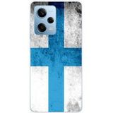 1001 coques Xiaomi Bedrukt siliconen hoesje compatibel met Xiaomi Redmi Note 12 Pro 5G, Xiaomi Poco X5 Pro Drapeau marseille