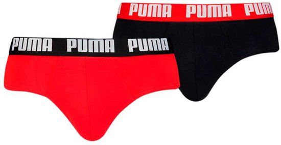 Puma Everyday Slips 2 Eenheden Rood/Zwart M Man