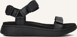 Woden Sandalen Line Zwart