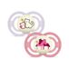MAM Perfect Night S207 fopspeen, met extra dunne en flexibele siliconen speen Skinsofttm Ultra Soft voor kinderen vanaf 6 maanden, zelfsteriliseerbare doos, verschillende modellen, 1 stuk