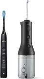 Philips Sonicare DiamondClean 9000 - Black - Electric Toothbrush with Water Flosser - HX3886/43