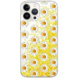 ERT GROUP Babaco Beschermhoes voor Apple iPhone 12 Pro Max, origineel en officieel gelicentieerd product, motief Flowers 009, met glittereffect