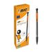 BIC Matic Original 0,7 mm HB Vulpotlood - Verschillende Kleuren Lichaam, Doos van 12 Stuks