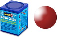 Revell Hobbyverf Acrylverf - Aqua #31 Fire Red - Gloss - RAL3000 - Acryl - Pot de peinture - 18 ml