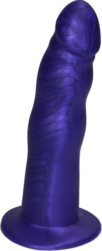 Ylva & Dite - Anteros - Realistische Siliconen dildo met zuignap - Iridescent Violet