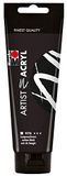 Marabu Artist acrylverf, zwart, lamp, 120 ml