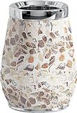 Gedy Marina portacepillos, Keramiek, Beige, 8,5 x 8,5 x 11,3