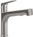 Villeroy & Boch Junis Keukenkraan met uittrekbare vuistdouche, RVS