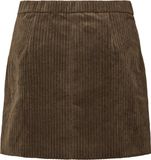 Pieces Pcaudre Cord Hw Skirt Wren | Bruin | Maat: L