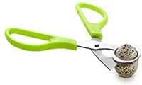 IBILI 768200 schaar voor kwarteleitjes, roestvrij staal, groen, 14 x 6 x 1 cm