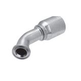 Gates Fluid Power 7347-04444-5 Slang Montage 12GS12FL45M 3/4 In Bore tot 3/4 In Global Spiral Flanged 3000 Psi 45 Swept Elbow