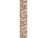Ambiance Sticker Voorgelijmd vliesbehang - RODE STEEN FACING - 1 rol van 300x60cm