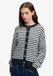 Superdry Cardigan à rayures coupe décontractée femme bleu marine/blanc cassé rayure Acrylique/Polyamide/Polyester