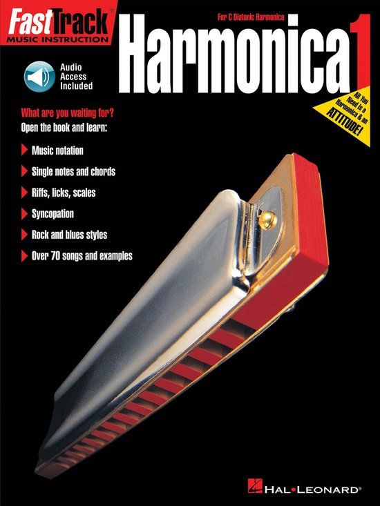 Fasttrack Hal Leonard Fast Track Harmonica 1