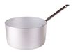 Pentole Agnelli pcmx0514 steelpan van aluminium met handvat, roestvrij staal, 14 cm