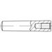 TOOLCRAFT 144747 Goupille conique (Ø x L) 16 mm x 45 mm Acier 10 pièce(s)