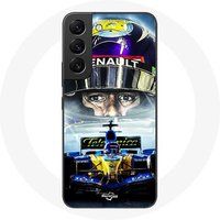 Maniacase Hoesje voor Samsung Galaxy S21 FE Formule 1 Fernando Alonso Díaz Spaans F1 coureur