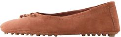 Next - Dames - N. Premium leren ballerina's - Rust Brown