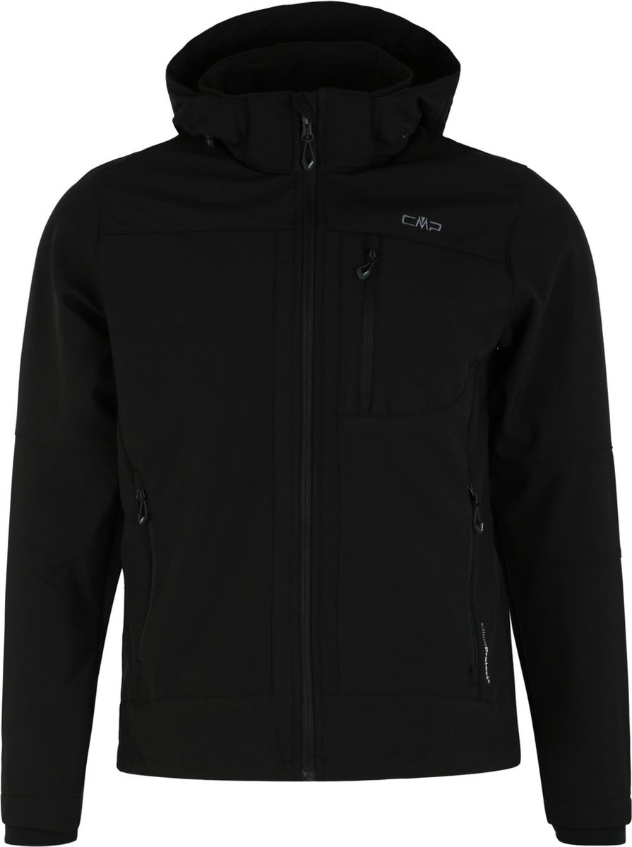 CMP softshelljas Zip Hood heren polyester zwart