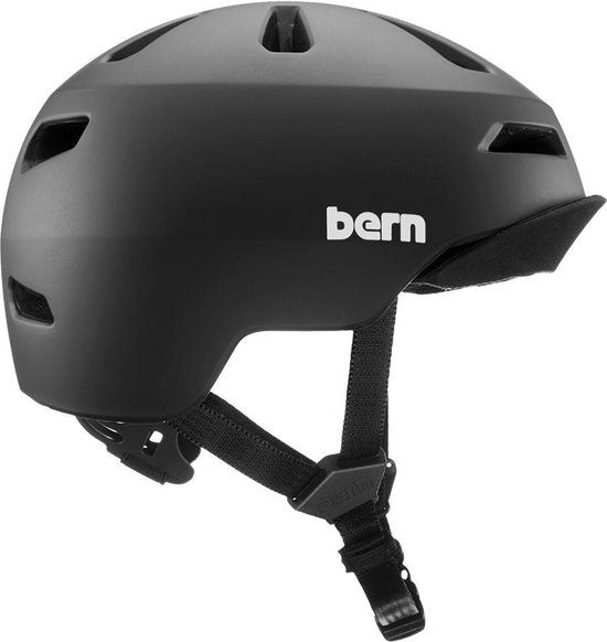 Bern Nino 2.0 Fietshelm - Matte Black - Medium - Unisex