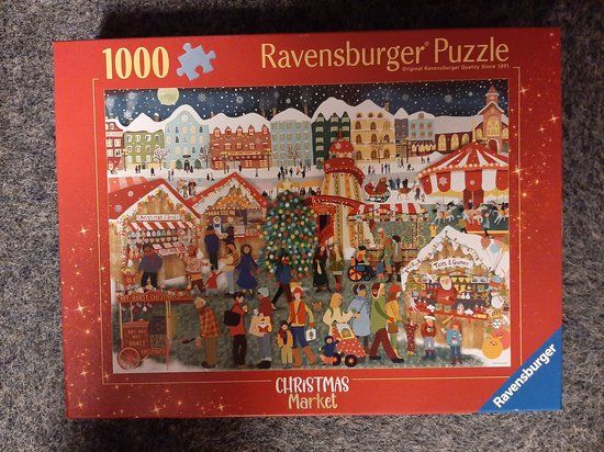 Ravensburger Kerstmarkt Legpuzzel 1000 Stukjes