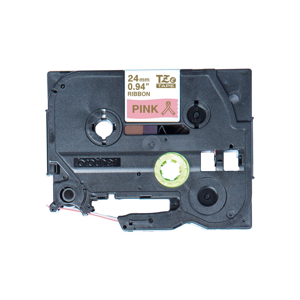 Brother TZe-RE54 Label Tape - Gold on Pink - 24mm