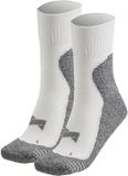 Morethansocks - Sportsokken Unisex - Maat 39-42 - Wit - 2 Paar
