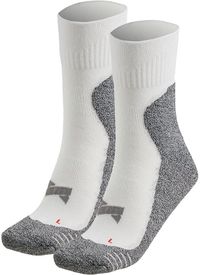 Morethansocks - Sportsokken Unisex - Maat 39-42 - Wit - 2 Paar