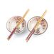 Lachineuse - Set van 2 Japanse kommen kersenbloesem diameter 11 cm