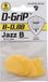 D-Grip Janicek D-Grip Jazz B Plectrum - 0.88 mm - 6-pack