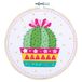 Vervaco PN-0180501 Cactus knutselset met vilt, katoen, meerkleurig, ca. 16 x 16 cm
