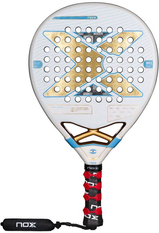 Nox Pack Racket AT Genius 18k Alum Buenos Aires Exclusive Edition