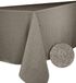Calitex BROME Tafelkleed, rond, polyester, taupe, 180 cm