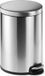 Durable 340223 Pedaalemmer roestvrij staal, rond, 20 liter, uitneembare binnenemmer, zilver