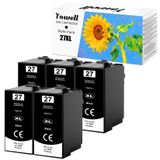 Epson 5 cartouches d'encre noire format XL, compatibles avec les imprimantes Epson