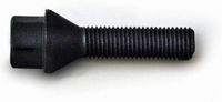 H&R Wielbout konisch M12x1.50 - Lengte 24mm - Zwart