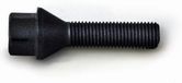 H&R Wielbout konisch M12x1.50 - Lengte 24mm - Zwart