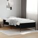 vidaXL Bedframe - Hout & Metaal - Zwart - 90x190 cm