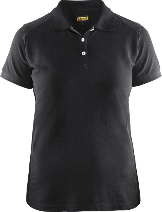 Blakläder Blaklader Dames poloshirt piqué 3390-1050 - Zwart - XL